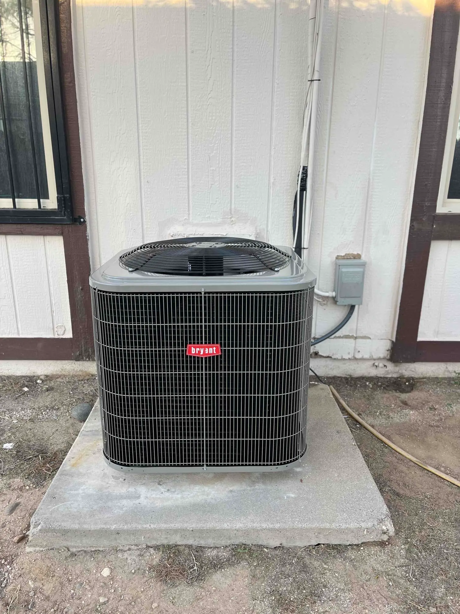 Portfolio image of SEER HVAC work done with a Bryant Unit in Tucson, Arizona.